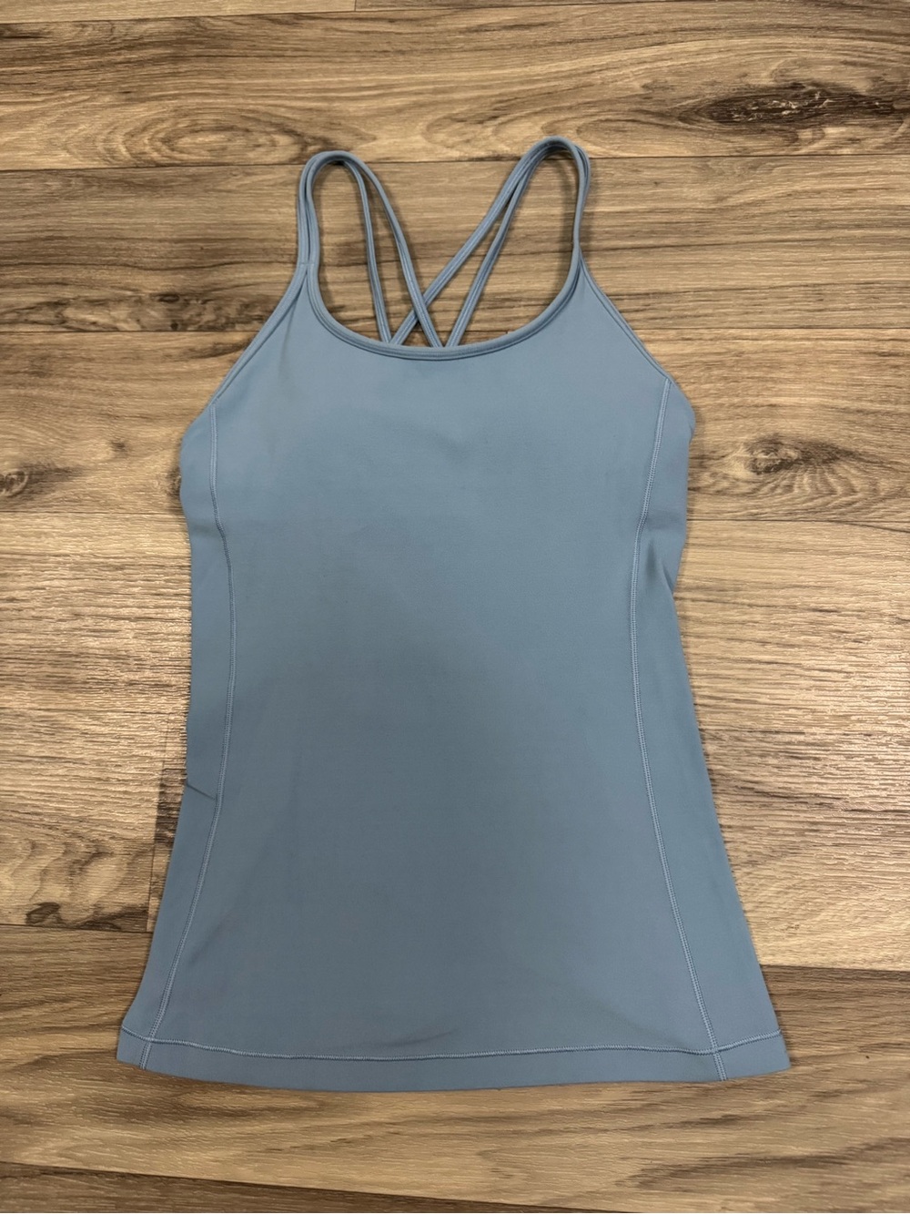 Lululemon Free To Be Tank Nulu Blue Haze Size 2
